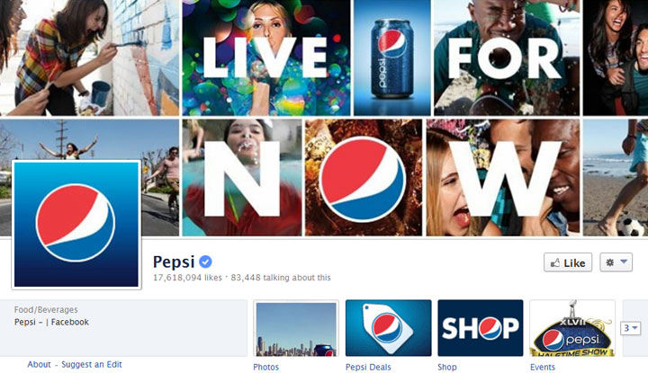 Pepsi-Facebook