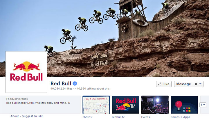 RedBull-Facebook