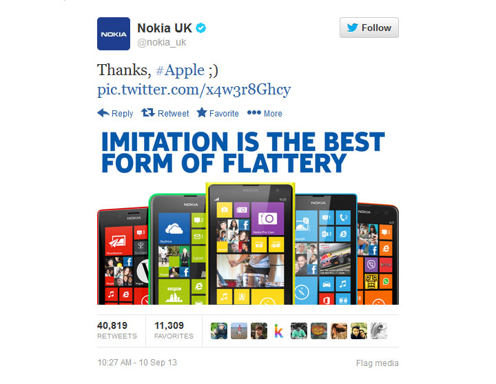Nokia UK Twitter
